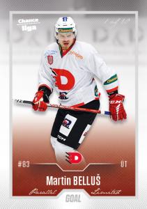 Belluš Martin 22-23 GOAL Cards Chance liga Silver #357