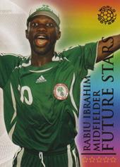 Rabiu Ibrahim 09-10 Futera World Football Future Stars #366
