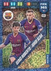 Roberto Alba 19-20 Panini Adrenalyn XL FIFA 365 Dynamic Duo #372