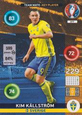 Källström Kim 2016 Panini Adrenalyn XL EURO Key Player #377