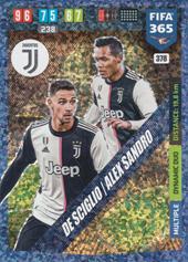 De Sciglio Sandro 19-20 Panini Adrenalyn XL FIFA 365 Dynamic Duo #378