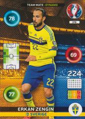 Zengin Erkan 2016 Panini Adrenalyn XL EURO Dynamo #378