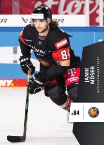 Möser Janik 22-23 Playercards DEL Nationalmannschaft #378