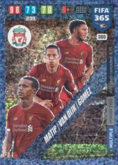 Matip van Dijk Gomez 19-20 Panini Adrenalyn XL FIFA 365 Power Trio #380