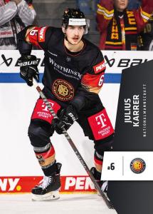 Karrer Julius 22-23 Playercards DEL Nationalmannschaft #381