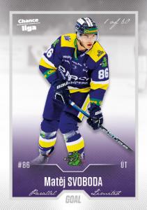 Svoboda Matěj 22-23 GOAL Cards Chance liga Silver #383