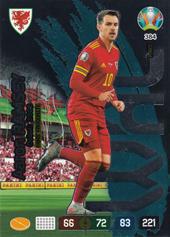 Ramsey Aaron 2020 Panini Adrenalyn XL EURO Fans Favourite #384