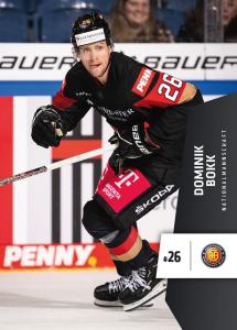Bokk Dominik 22-23 Playercards DEL Nationalmannschaft #396
