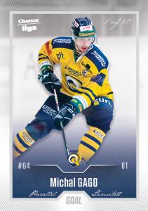 Gago Michal 22-23 GOAL Cards Chance liga Silver #397