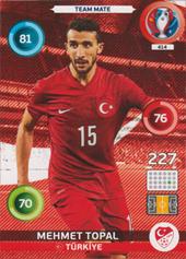 Topal Mehmet 2016 Panini Adrenalyn XL EURO #414