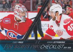 Price Zetterberg 15-16 Upper Deck Checklist #449