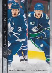 Matthews Pettersson 20-21 Upper Deck Checklist #450