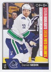 Sedin Daniel 16-17 O-Pee-Chee Season Highlights #615