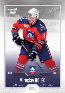 Holec Miroslav 22-23 GOAL Cards Chance liga Silver #81