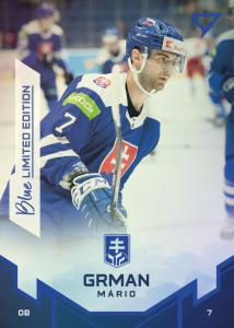 Grman Mário 2022 Hokejové Slovensko Blue #12