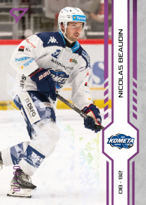 Beaudin Nicolas 24-25 Tipsport Extraliga Purple #76