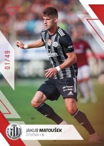 Matoušek Jakub 22-23 Fortuna Liga Red #314