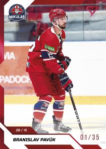 Pavúk Branislav 22-23 Tipos Extraliga Red #318