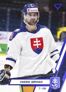 Grman Mário 2023 Hokejové Slovensko Blue #11