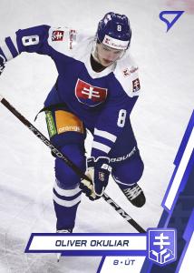 Okuliar Oliver 2023 Hokejové Slovensko Blue #39