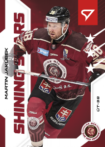 Jakúbek Martin 24-25 Slovenská hokejová liga Shining Stars #SS-13