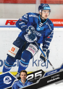 Zdráhal Patrik 25-26 Tipsport Extraliga #216 Zdráhal Patrik 25-26 Tipsport Extraliga #216
