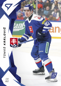 Královič Tomáš 2025 Hokejové Slovensko Blue #18