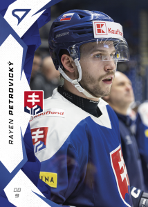 Petrovický Rayen 2025 Hokejové Slovensko Blue #21