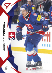 Pospíšil Kristián 2025 Hokejové Slovensko Red #52