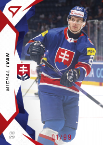 Ivan Michal 2025 Hokejové Slovensko Red #15
