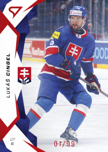 Cingel Lukáš 2025 Hokejové Slovensko Red #29