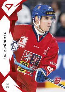 Přikryl Filip 2025 Hokejové Česko Red #53