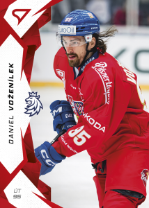 Voženílek Daniel 2025 Hokejové Česko Red #60
