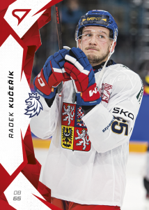Kučeřík Radek 2025 Hokejové Česko Red #19