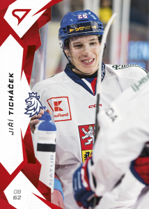 Ticháček Jiří 2025 Hokejové Česko Red #26