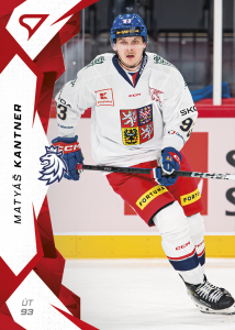 Kantner Matyáš 2025 Hokejové Česko Red #37