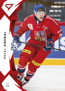 Kousal Pavel 2025 Hokejové Česko Red #44