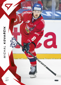 Kovařčík Michal 2025 Hokejové Česko Red #45