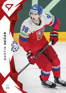 Nečas Martin 2025 Hokejové Česko Red #50