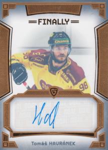 Havránek Tomáš 23-24 GOAL Cards Finally Autograph Gold #A-45