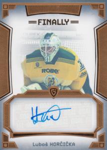 Horčička Luboš 23-24 GOAL Cards Finally Autograph Gold #A-71