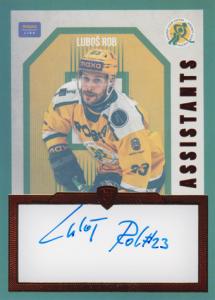 Rob Luboš 24-25 GOAL Cards Maxa liga Assistants Auto #AS-02