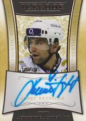 Řezníček Josef 2016 OFS Icebook Authentic Autograph Gold #72