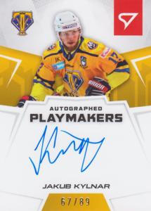 Kylnar Jakub 24-25 Slovenská hokejová liga Autographed Playmakers #AP-JK