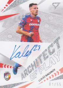 Kalvach Lukáš 24-25 Chance Liga Architect of Play Silver Auto #APS-LK