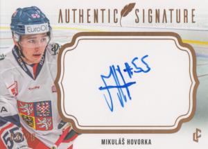 Hovorka Mikuláš 2024 LC Expectations Authentic Signature Gold #AS-20