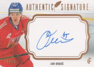 Ordoš Jan 2024 LC Expectations Authentic Signature Gold #AS-25