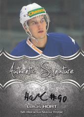 Hort Lukáš 18-19 Premium Cards Authentic Signature #AS-26