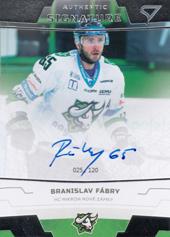 Fábry Branislav 19-20 Tipsport Liga Authentic Signature #A27
