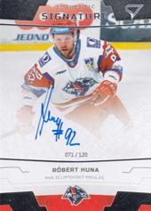 Huna Róbert 19-20 Tipsport Liga Authentic Signature #A33
